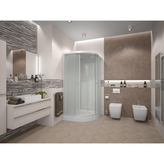 Душевая кабина ERLIT Comfort ER3510P-C3-RUS 100x100x215