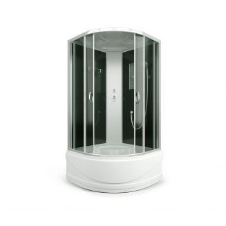Душевая кабина ERLIT Comfort ER3510TP-C4-RUS 100x100x215 с высоким поддоном, с сиденьем