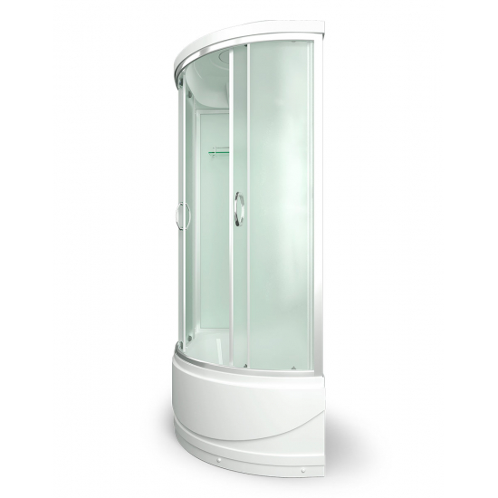 Душевая кабина ERLIT Comfort ER3512TPL-C3-RUS 120x80x215 с высоким поддоном, с сиденьем