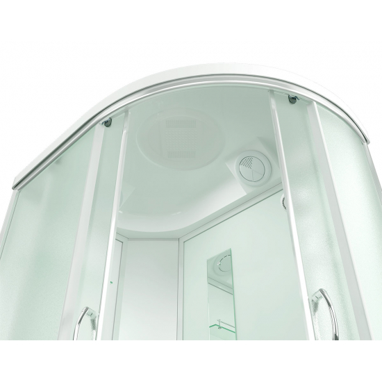 Душевая кабина ERLIT Comfort ER3512TPL-C3-RUS 120x80x215 с высоким поддоном, с сиденьем