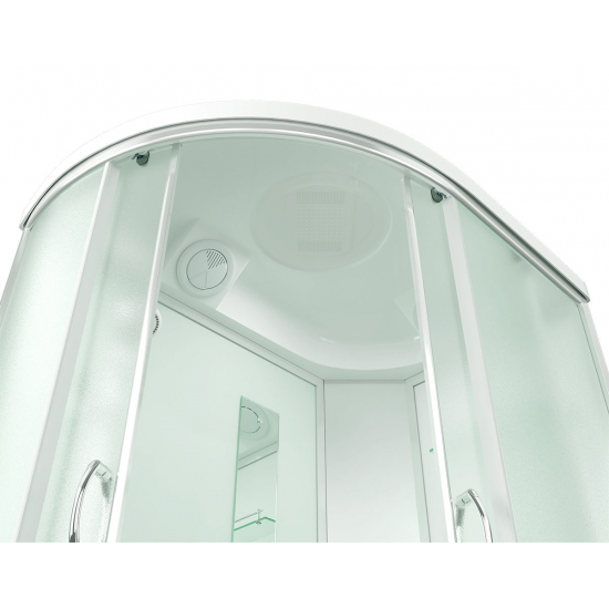 Душевая кабина ERLIT Comfort ER3512TPR-C3-RUS 120x80x215 с высоким поддоном, с сиденьем