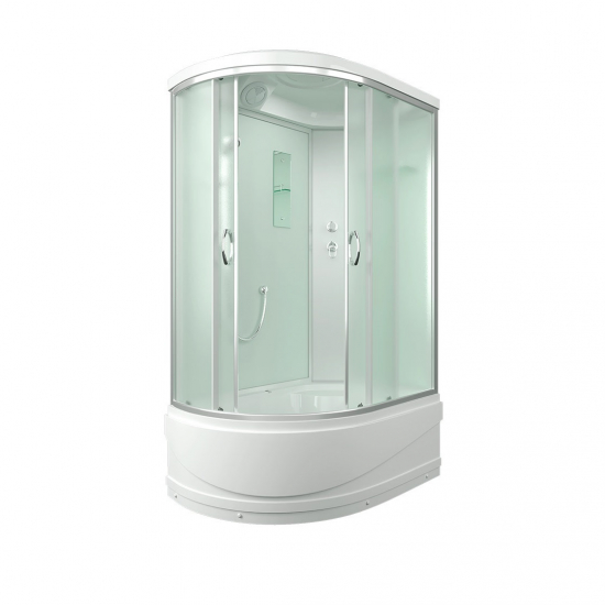 Душевая кабина ERLIT Comfort ER3512TPR-C3-RUS 120x80x215 с высоким поддоном, с сиденьем