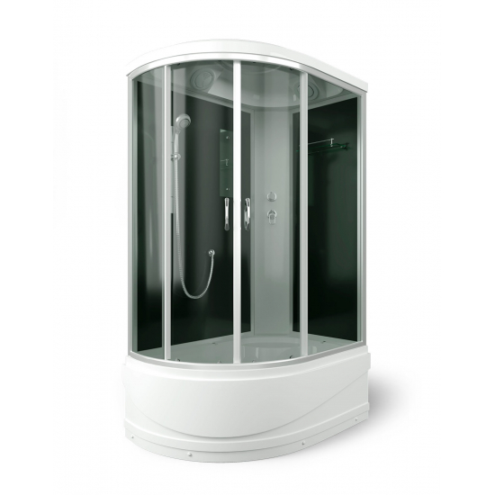 Душевая кабина ERLIT Comfort ER3512TPR-C4-RUS 120x80x215 с высоким поддоном, с сиденьем