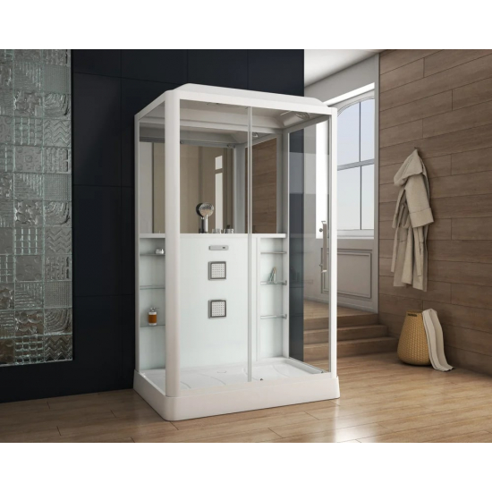 Душевая кабина GROSSMAN GR-128L 135x90x225 белая