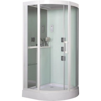 Душевая кабина GROSSMAN GR-141 100x100x215 белая
