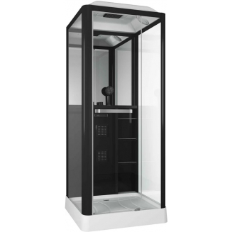 Душевая кабина GROSSMAN GR-221 90x90x225 чёрная