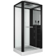 Душевая кабина GROSSMAN GR-223 110x90x225 чёрная