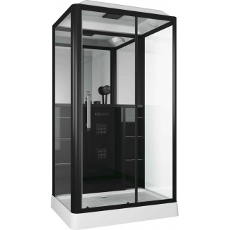 Душевая кабина GROSSMAN GR-227R 120x90x225 чёрная