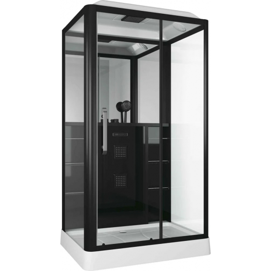 Душевая кабина GROSSMAN GR-227R 120x90x225 чёрная