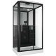Душевая кабина GROSSMAN GR-227R 120x90x225 чёрная