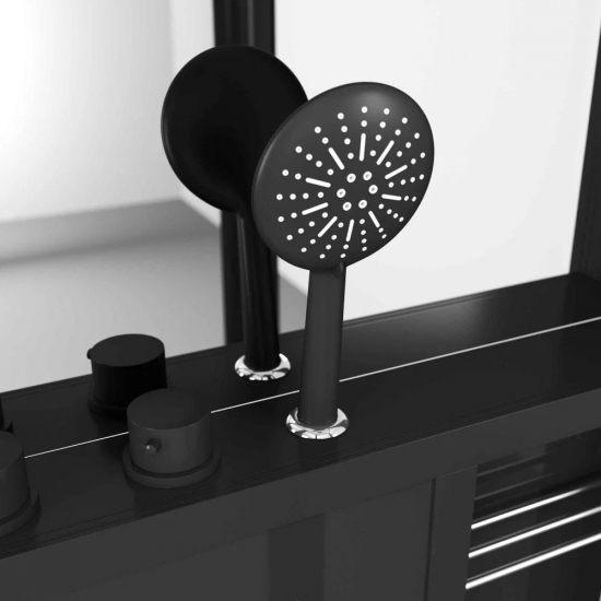 Душевая кабина GROSSMAN GR-227R 120x90x225 чёрная