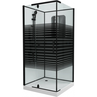 Душевая кабина GROSSMAN GR-270QL 100x100x205 без крыши