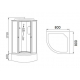 Душевая кабина HYDROOM HD-KU8080VB2 80x80x215