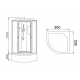 Душевая кабина HYDROOM HD-KU9090VB2 90x90x215
