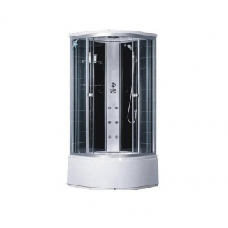 Душевая кабина LORANTO CS-001  90x90x220 с высоким поддоном, с сиденьем