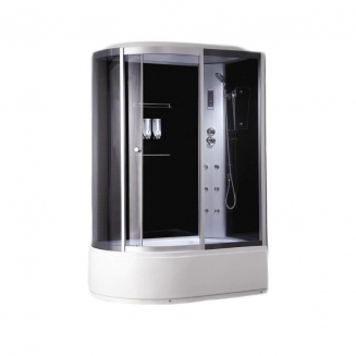 Душевая кабина LORANTO CS-007-2R 135x85x220 с высоким поддоном, с сиденьем