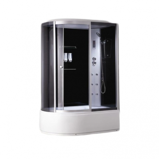 Душевая кабина LORANTO CS-007-2R 135x85x220 с высоким поддоном, с сиденьем