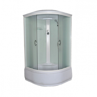 Душевая кабина LORANTO CS-1200 Hi F 120x120x215 с высоким поддоном, с сиденьем