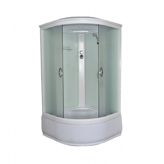 Душевая кабина LORANTO CS-1200 Hi F 120x120x215 с высоким поддоном, с сиденьем