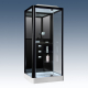 Душевая кабина LORANTO CS-126-3A R 100x90x215 чёрная