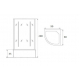 Душевая кабина LORANTO CS-1762C 90x90x200 без крыши