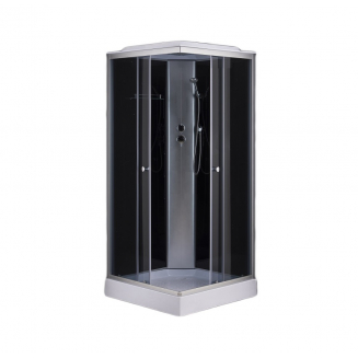 Душевая кабина LORANTO CS-6491G (CS-8072) 90x90x215 профиль сатин