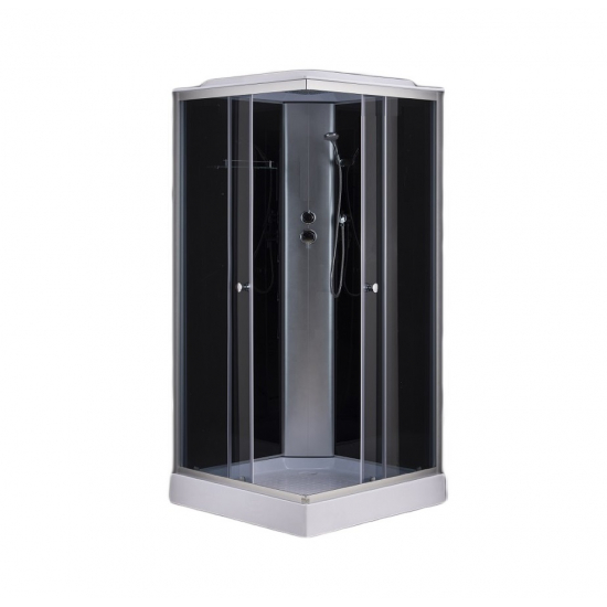Душевая кабина LORANTO CS-8072 100x100x215 профиль сатин