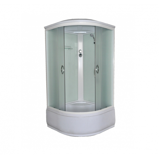 Душевая кабина LORANTO CS-900 HI SK F 90x90x215 с высоким поддоном, с сиденьем