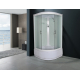 Душевая кабина LORANTO CS-900 HI SK F 90x90x215 с высоким поддоном, с сиденьем