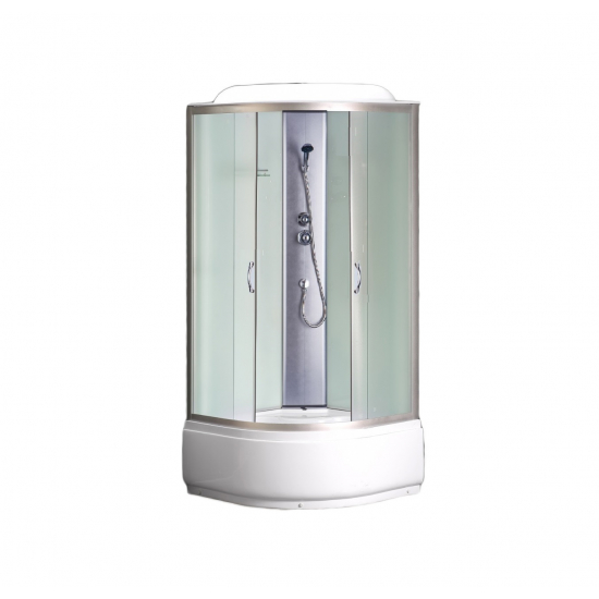 Душевая кабина LORANTO Sunway CS-6680 F 80x80x215 с высоким поддоном, с сиденьем