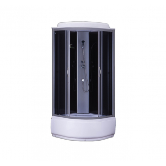 Душевая кабина LORANTO Sunway CS-6680 G 80x80x215 с высоким поддоном, с сиденьем