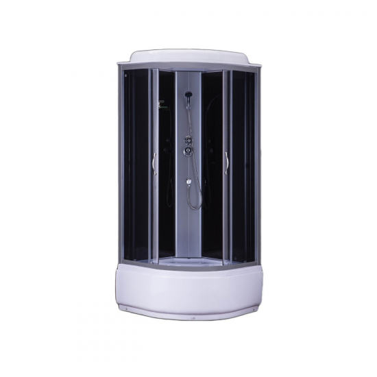 Душевая кабина LORANTO Sunway CS-6680 G 80x80x215 с высоким поддоном, с сиденьем