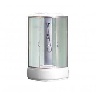 Душевая кабина LORANTO Sunway CS-6690 F 90x90x215 с высоким поддоном, с сиденьем