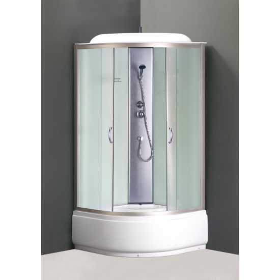 Душевая кабина LORANTO Sunway CS-6690 F 90x90x215 с высоким поддоном, с сиденьем
