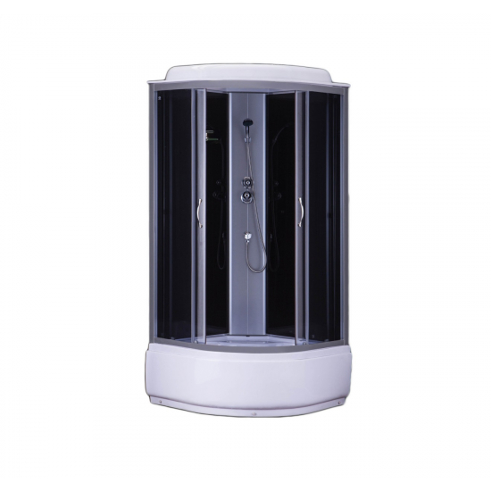 Душевая кабина LORANTO Sunway CS-6690 G 90x90x215 с высоким поддоном, с сиденьем