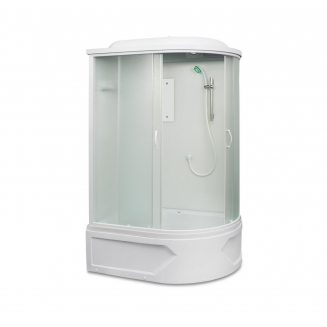 Душевая кабина MIRWELL MR3512TPL-C3-RUS 120x80x215 с высоким поддоном, с сиденьем