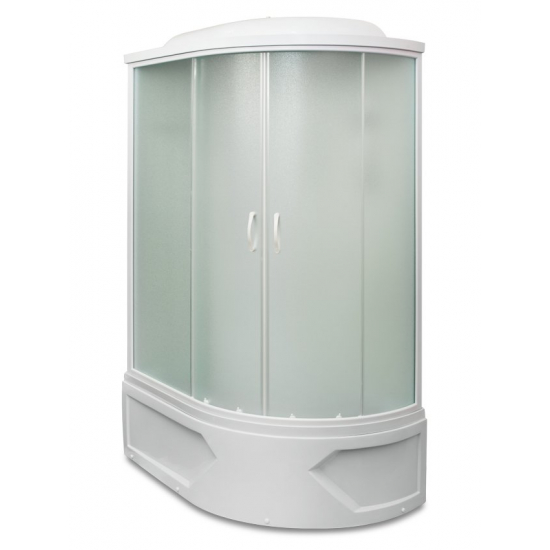 Душевая кабина MIRWELL MR3512TPL-C3-RUS 120x80x215 с высоким поддоном, с сиденьем