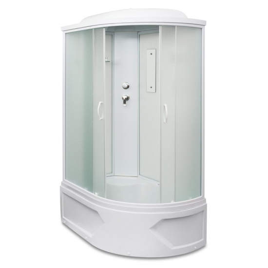 Душевая кабина MIRWELL MR3512TPL-C3-RUS 120x80x215 с высоким поддоном, с сиденьем