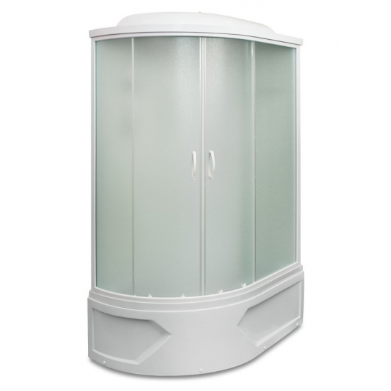 Душевая кабина MIRWELL MR3512TPR-C3-RUS 120x80x215 с высоким поддоном, с сиденьем