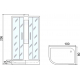 Душевая кабина МОНОМАХ  100/80/24 МЗ R без крыши
