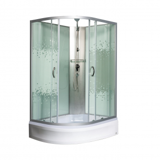Душевая кабина МОНОМАХ  100/80/24 МЗ R без крыши