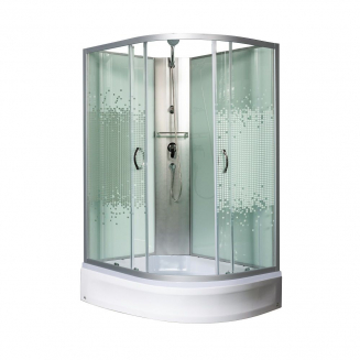 Душевая кабина МОНОМАХ  110/80/24 МЗ L без крыши