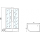 Душевая кабина МОНОМАХ  110/80/44 МЗ R без крыши