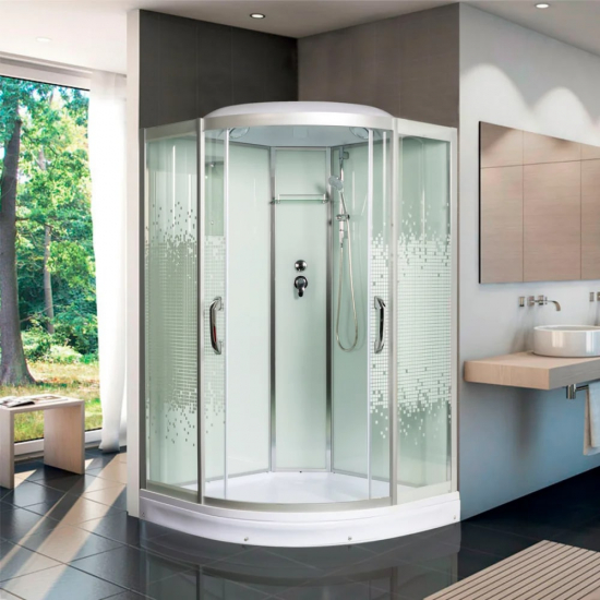 Душевая кабина МОНОМАХ 120/120/15 С МЗ