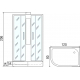 Душевая кабина МОНОМАХ  120/80/24 МЗ R без крыши