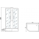Душевая кабина МОНОМАХ  120/80/44 МЗ R без крыши