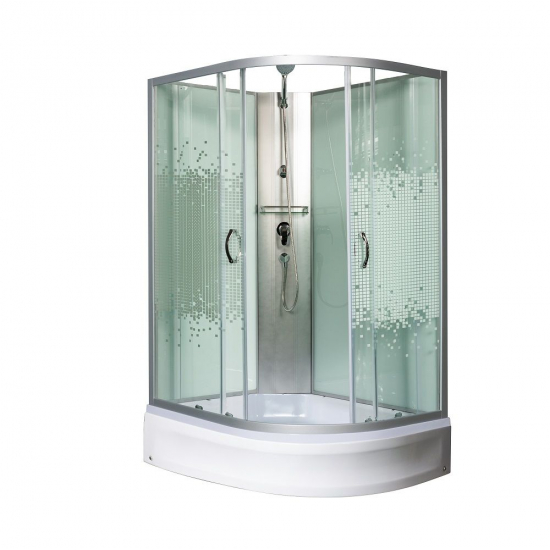 Душевая кабина МОНОМАХ  120/90/24 МЗ L без крыши