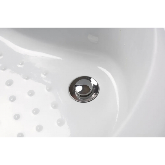 Душевая кабина NIAGARA Classic NG-2309-14BKG 100x100x200 см, с высоким поддоном, без крыши