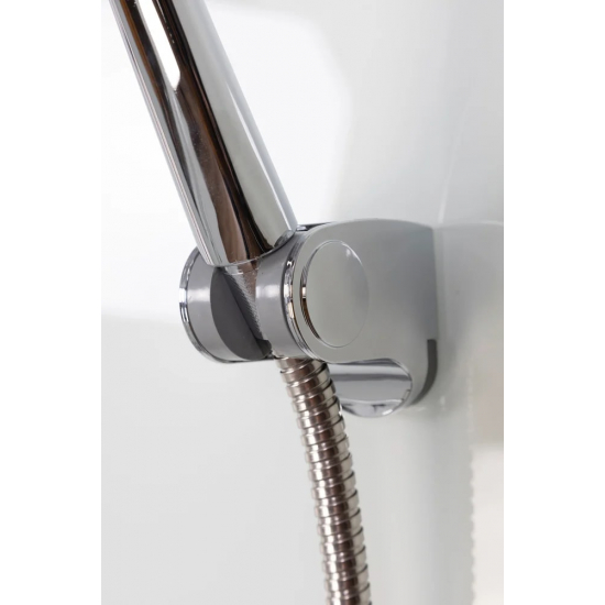 Душевая кабина NIAGARA Classic NG-2309-14BKG 100x100x200 см, с высоким поддоном, без крыши