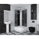 Душевая кабина NIAGARA Eco NG-7508-08 BK 90x90x200 BLACK без крыши